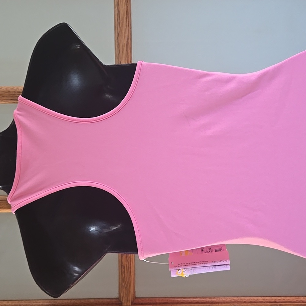 Wild Fable ButterBliss Sleeveless Keyhole Dress Sundress size M  Pink NEW - Picture 6 of 14